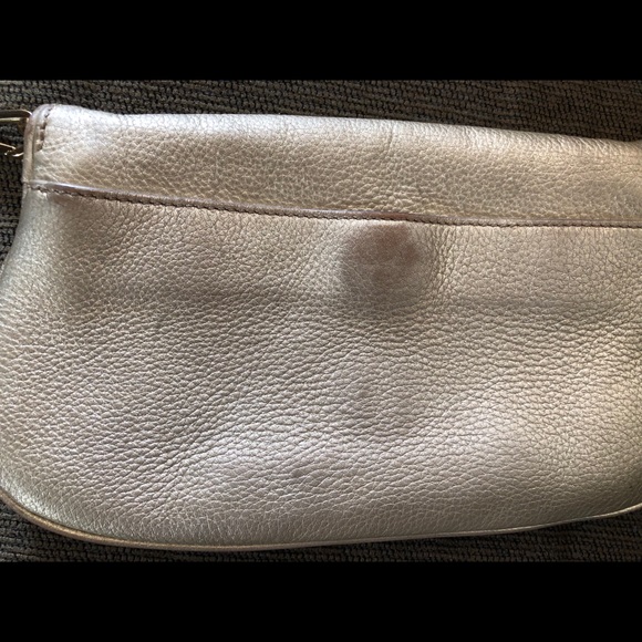 Auth Tory Burch Metallic Gold Crossbody Bag Purse - Picture 15 of 15